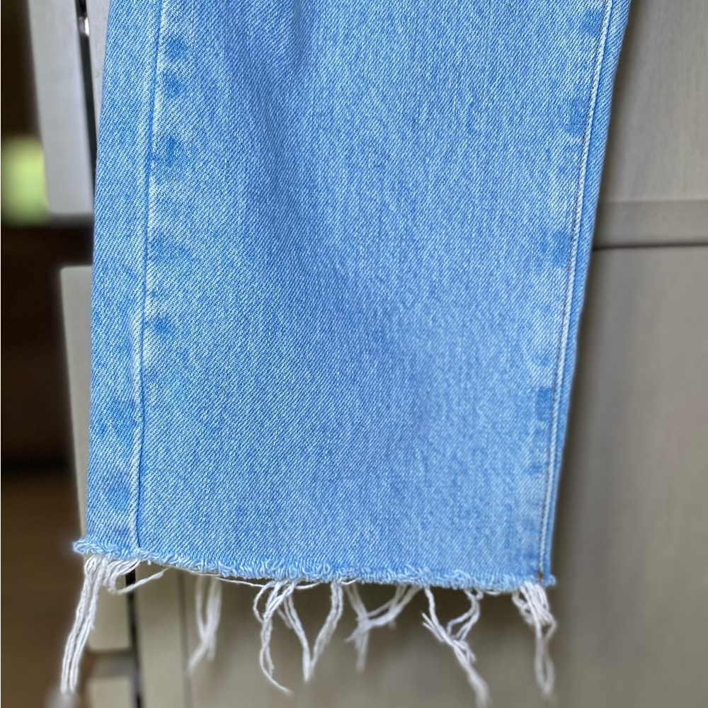 BDG Light Blue Straight Leg Jeans - Picture 3 of 12